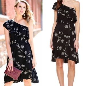 🥀 Final 🥀 Lucky Brand One Shoulder Floral Dress